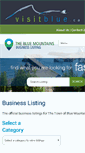 Mobile Screenshot of businessinthebluemountains.ca